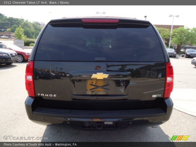 Black / Ebony 2012 Chevrolet Tahoe LT 4x4