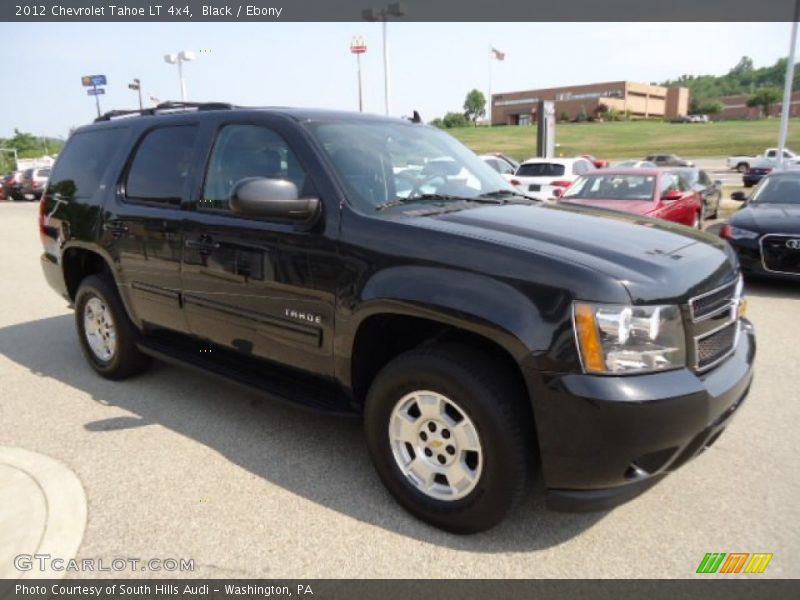 Black / Ebony 2012 Chevrolet Tahoe LT 4x4