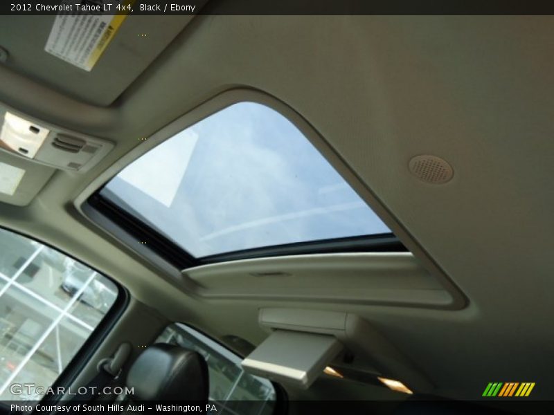 Black / Ebony 2012 Chevrolet Tahoe LT 4x4