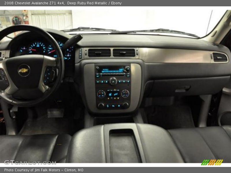 Deep Ruby Red Metallic / Ebony 2008 Chevrolet Avalanche Z71 4x4