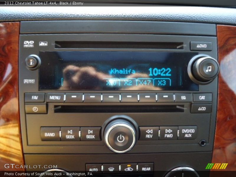 Black / Ebony 2012 Chevrolet Tahoe LT 4x4