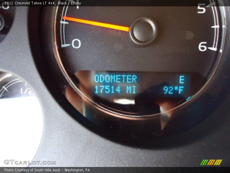Black / Ebony 2012 Chevrolet Tahoe LT 4x4