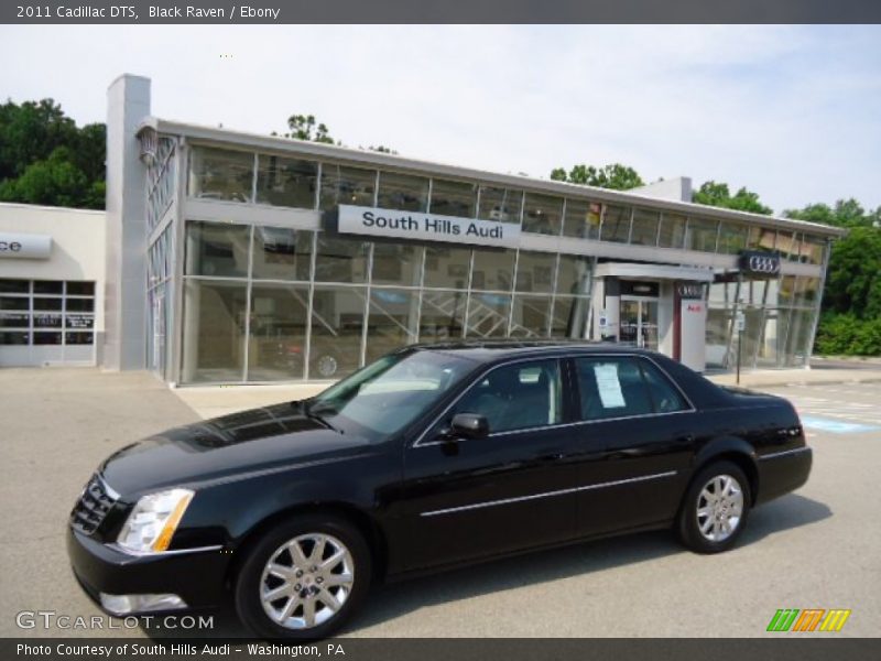 Black Raven / Ebony 2011 Cadillac DTS