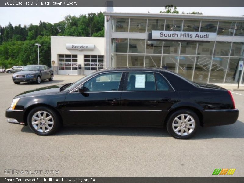 Black Raven / Ebony 2011 Cadillac DTS