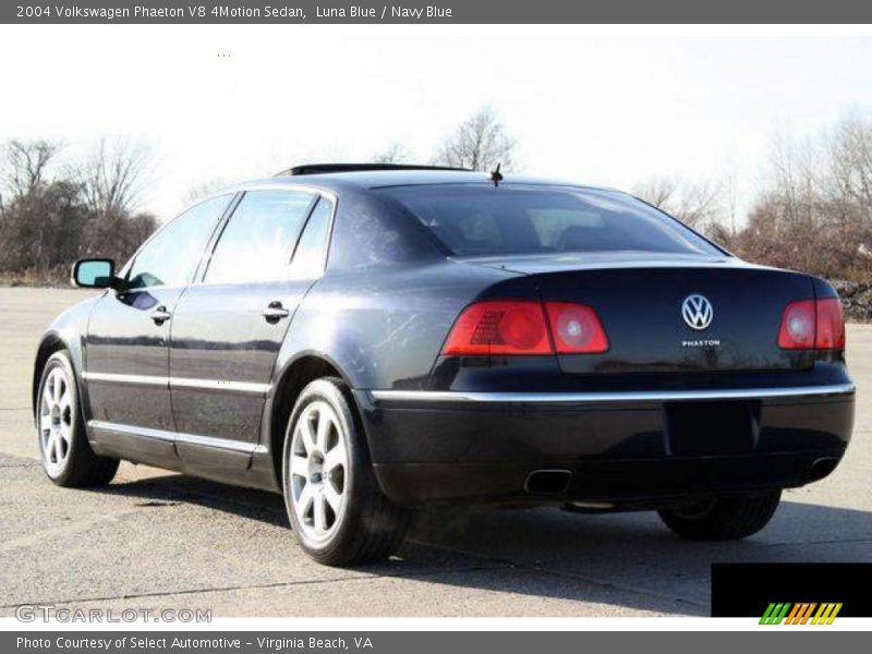 Luna Blue / Navy Blue 2004 Volkswagen Phaeton V8 4Motion Sedan
