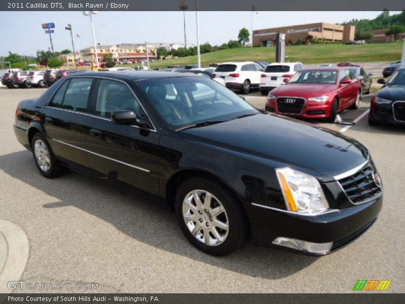 Black Raven / Ebony 2011 Cadillac DTS