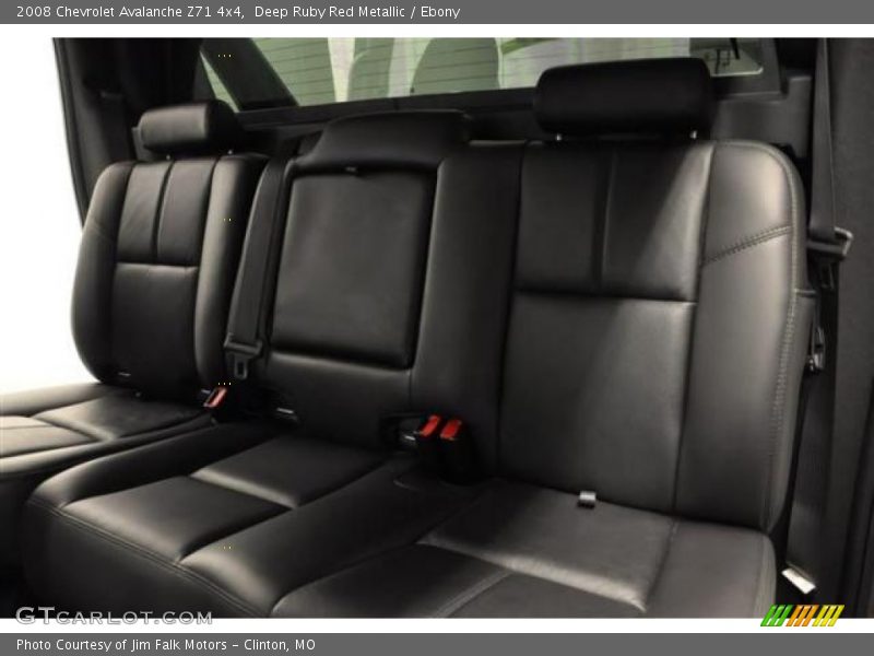 Deep Ruby Red Metallic / Ebony 2008 Chevrolet Avalanche Z71 4x4