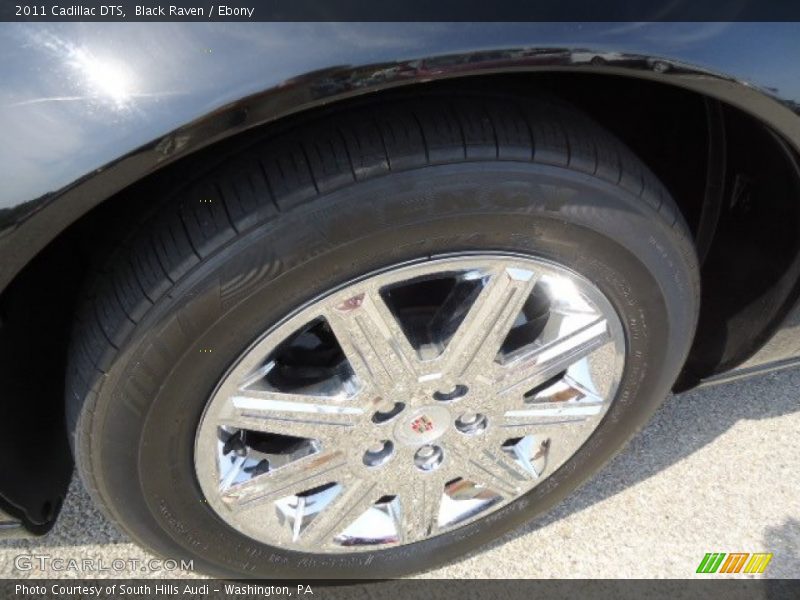 Black Raven / Ebony 2011 Cadillac DTS