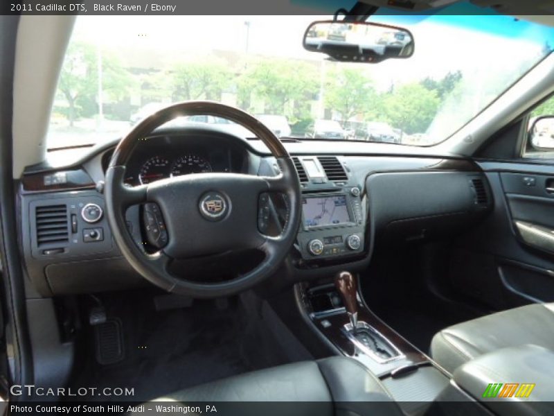 Black Raven / Ebony 2011 Cadillac DTS