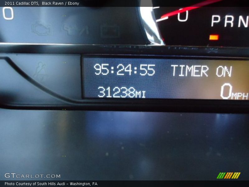 Black Raven / Ebony 2011 Cadillac DTS