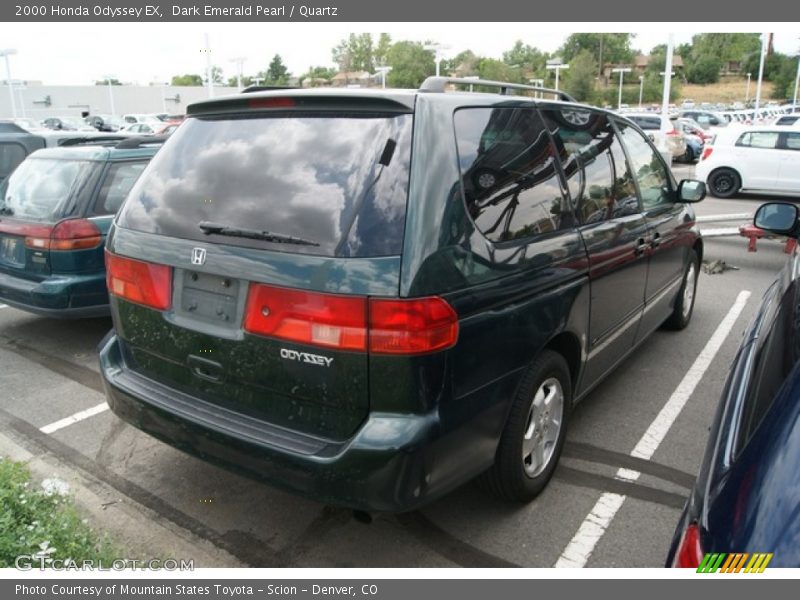 Dark Emerald Pearl / Quartz 2000 Honda Odyssey EX
