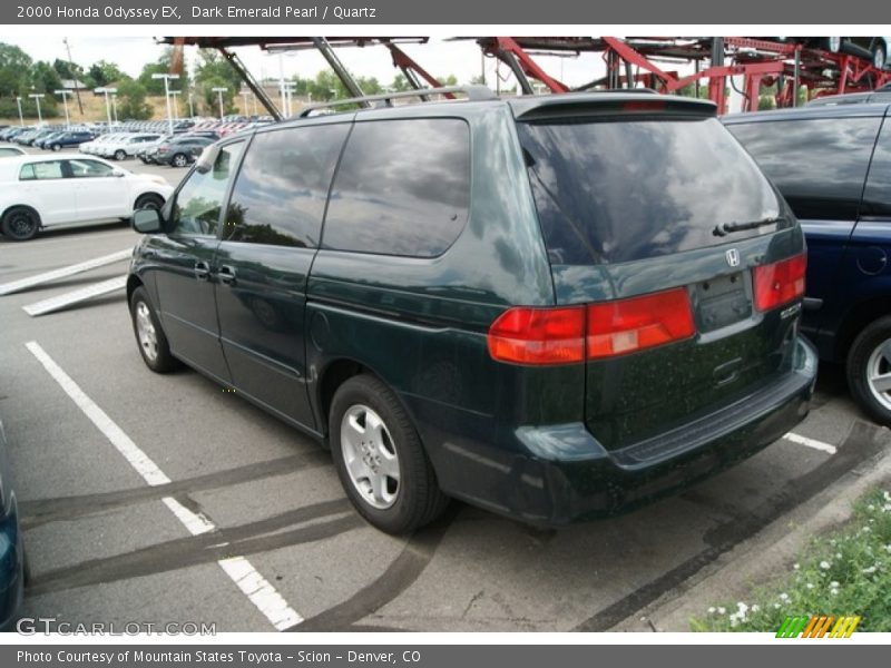 Dark Emerald Pearl / Quartz 2000 Honda Odyssey EX
