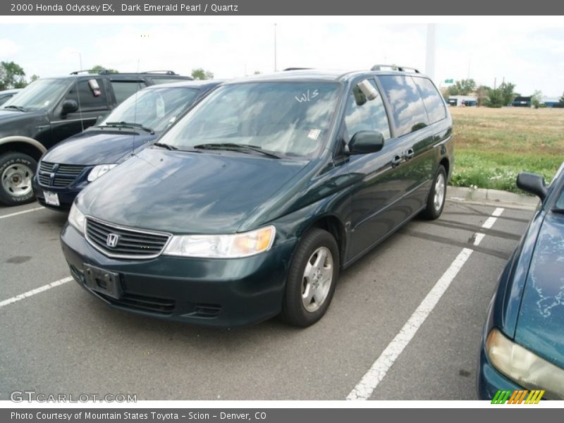 Dark Emerald Pearl / Quartz 2000 Honda Odyssey EX