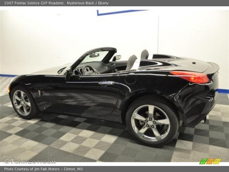 Mysterious Black / Ebony 2007 Pontiac Solstice GXP Roadster