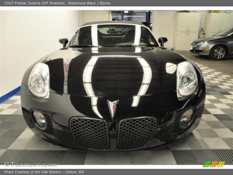 Mysterious Black / Ebony 2007 Pontiac Solstice GXP Roadster
