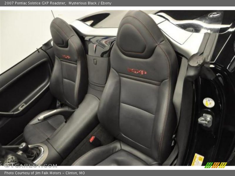  2007 Solstice GXP Roadster Ebony Interior