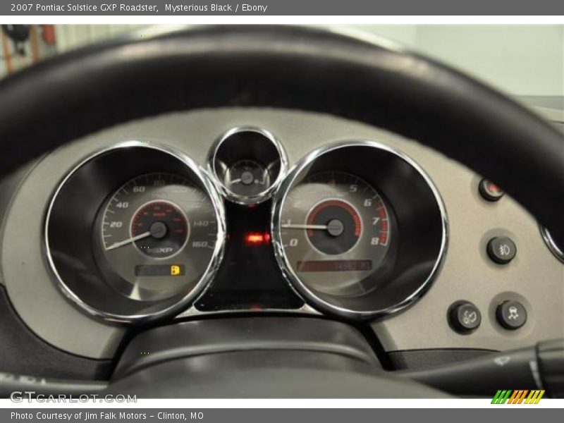 Mysterious Black / Ebony 2007 Pontiac Solstice GXP Roadster