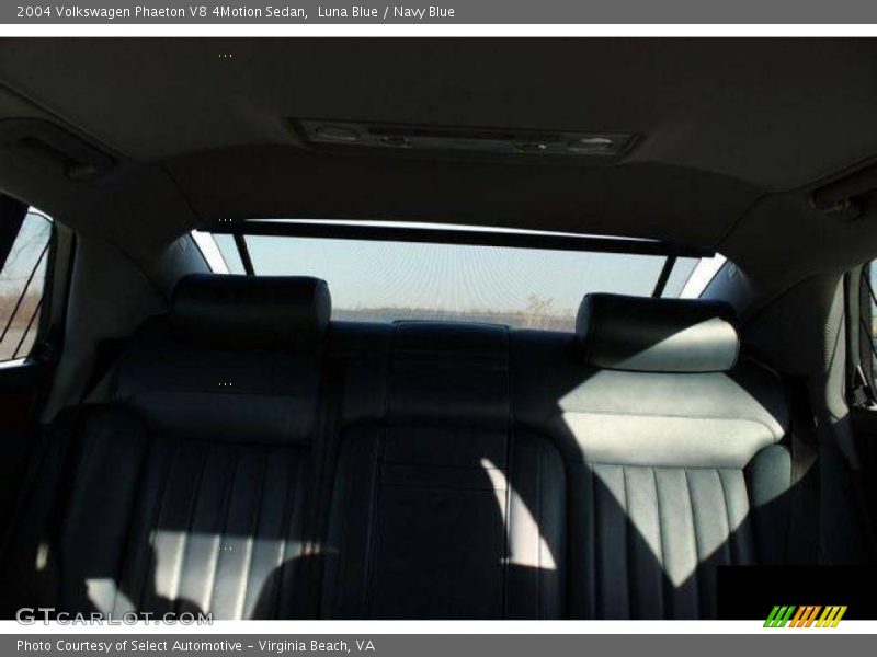 Luna Blue / Navy Blue 2004 Volkswagen Phaeton V8 4Motion Sedan