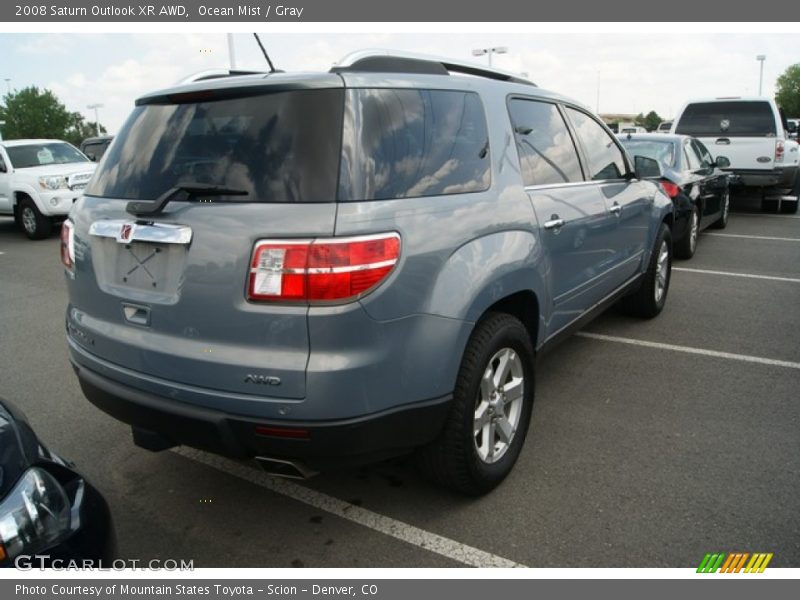 Ocean Mist / Gray 2008 Saturn Outlook XR AWD