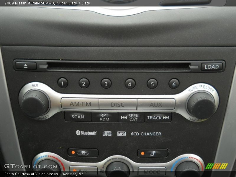 Super Black / Black 2009 Nissan Murano SL AWD