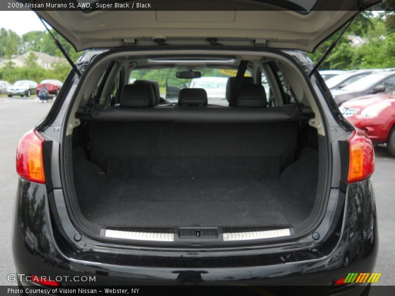 Super Black / Black 2009 Nissan Murano SL AWD