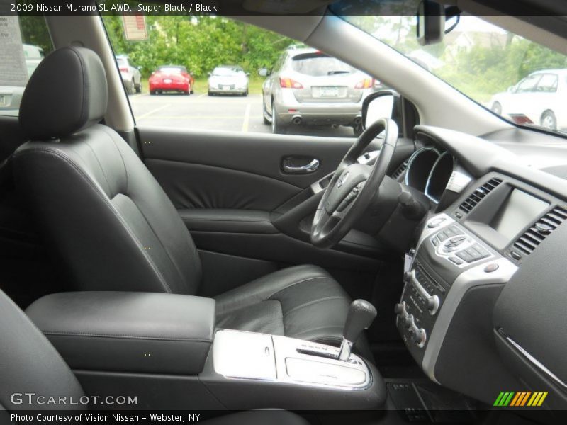 Super Black / Black 2009 Nissan Murano SL AWD