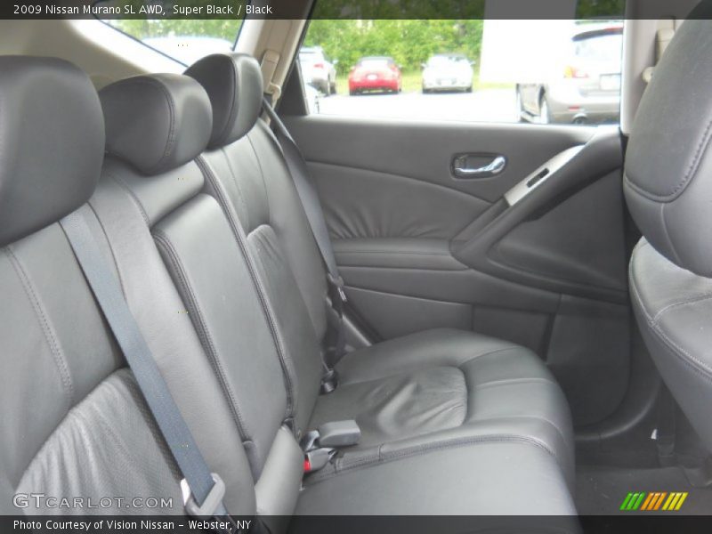 Super Black / Black 2009 Nissan Murano SL AWD