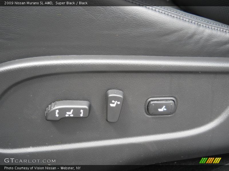 Super Black / Black 2009 Nissan Murano SL AWD