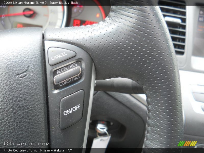 Super Black / Black 2009 Nissan Murano SL AWD