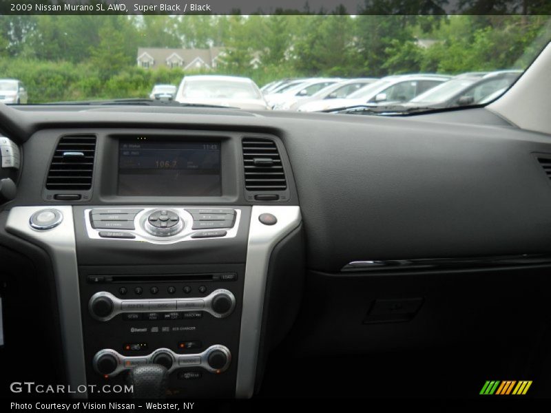 Super Black / Black 2009 Nissan Murano SL AWD