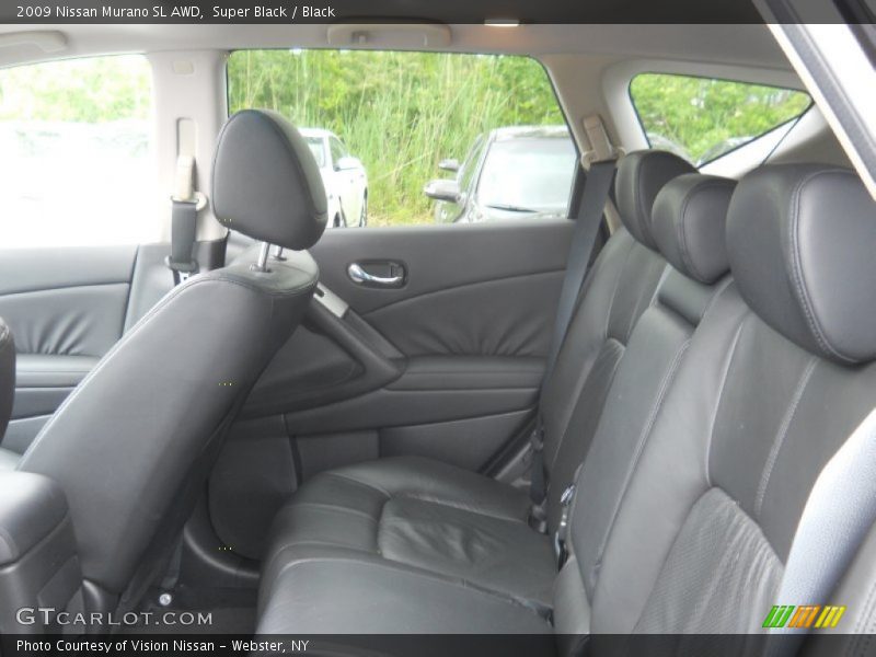 Super Black / Black 2009 Nissan Murano SL AWD