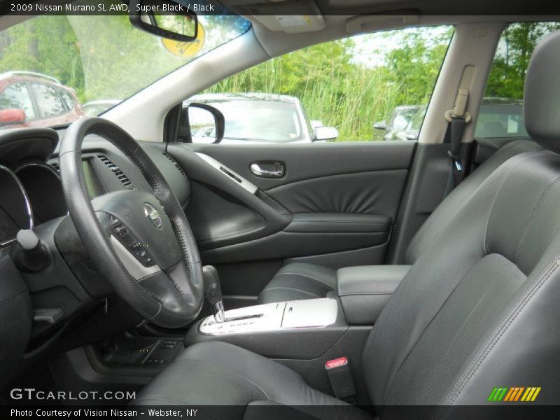 Super Black / Black 2009 Nissan Murano SL AWD