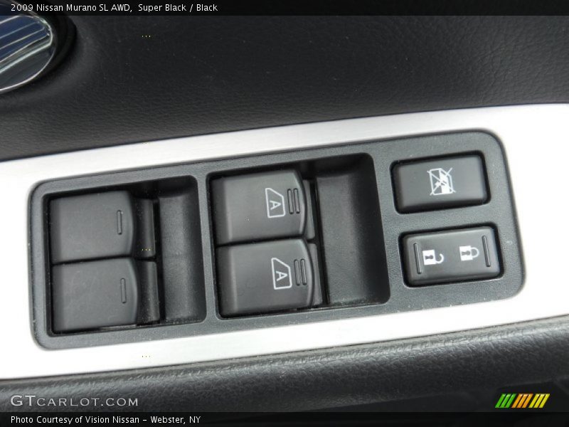 Super Black / Black 2009 Nissan Murano SL AWD