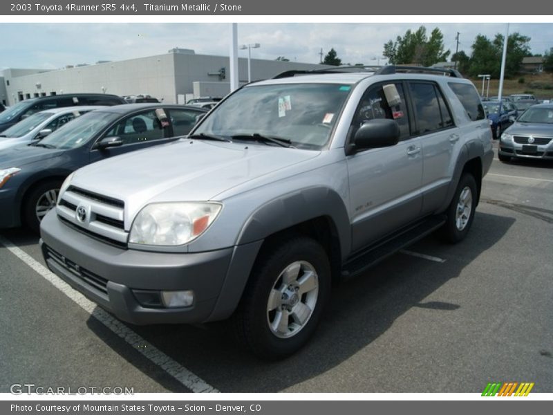 Titanium Metallic / Stone 2003 Toyota 4Runner SR5 4x4