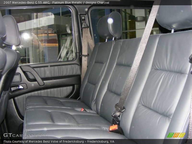 Platinum Blue Metallic / designo Charcoal 2007 Mercedes-Benz G 55 AMG