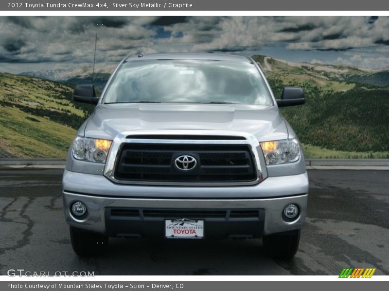Silver Sky Metallic / Graphite 2012 Toyota Tundra CrewMax 4x4