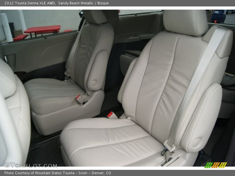 Sandy Beach Metallic / Bisque 2012 Toyota Sienna XLE AWD