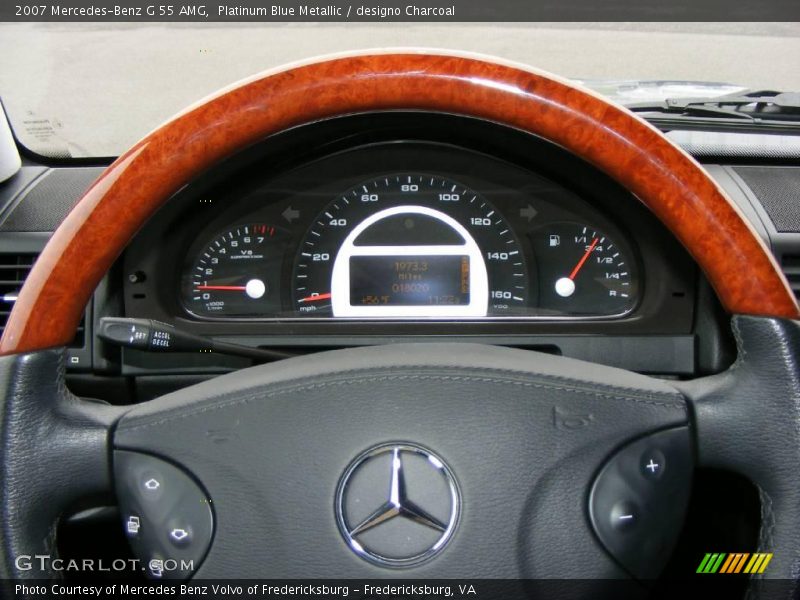 Platinum Blue Metallic / designo Charcoal 2007 Mercedes-Benz G 55 AMG