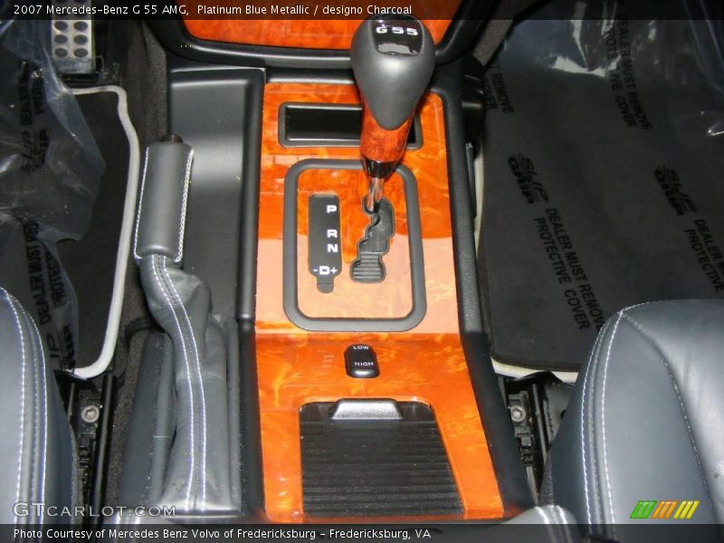Platinum Blue Metallic / designo Charcoal 2007 Mercedes-Benz G 55 AMG