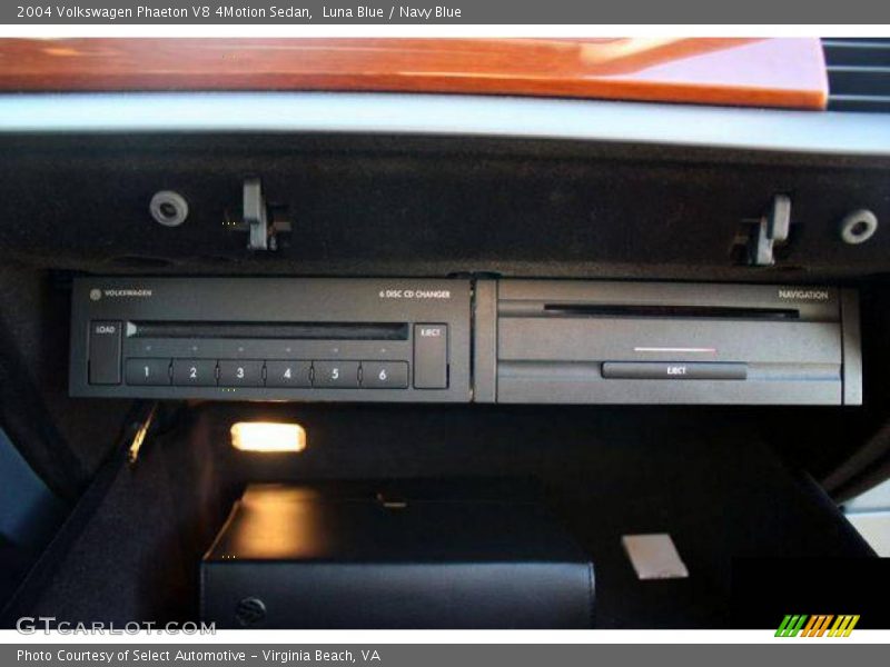 Luna Blue / Navy Blue 2004 Volkswagen Phaeton V8 4Motion Sedan