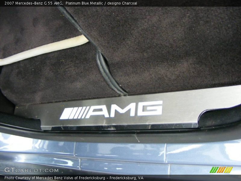 Platinum Blue Metallic / designo Charcoal 2007 Mercedes-Benz G 55 AMG