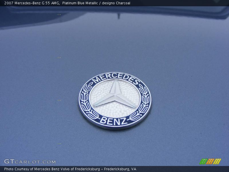 Platinum Blue Metallic / designo Charcoal 2007 Mercedes-Benz G 55 AMG