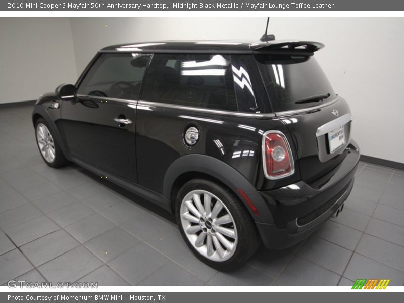 Midnight Black Metallic / Mayfair Lounge Toffee Leather 2010 Mini Cooper S Mayfair 50th Anniversary Hardtop