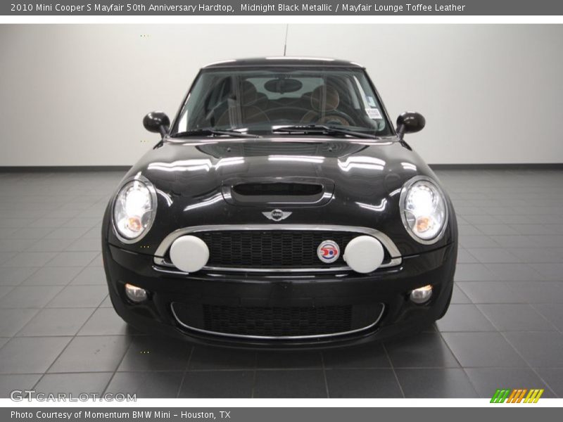 Midnight Black Metallic / Mayfair Lounge Toffee Leather 2010 Mini Cooper S Mayfair 50th Anniversary Hardtop