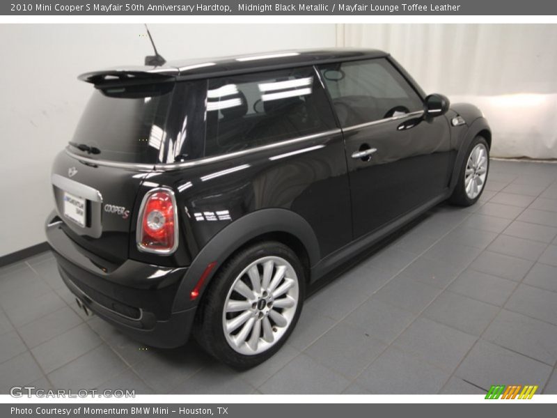 Midnight Black Metallic / Mayfair Lounge Toffee Leather 2010 Mini Cooper S Mayfair 50th Anniversary Hardtop