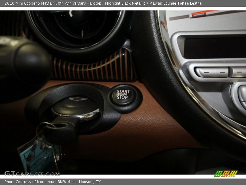 Midnight Black Metallic / Mayfair Lounge Toffee Leather 2010 Mini Cooper S Mayfair 50th Anniversary Hardtop