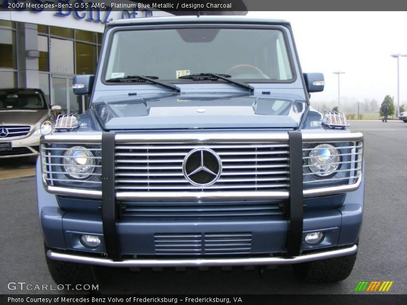 Platinum Blue Metallic / designo Charcoal 2007 Mercedes-Benz G 55 AMG