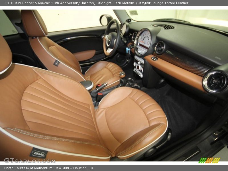  2010 Cooper S Mayfair 50th Anniversary Hardtop Mayfair Lounge Toffee Leather Interior