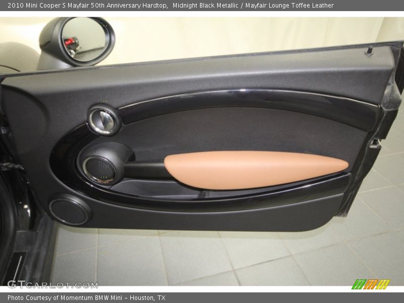 Midnight Black Metallic / Mayfair Lounge Toffee Leather 2010 Mini Cooper S Mayfair 50th Anniversary Hardtop