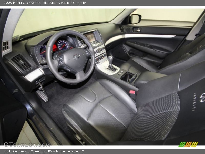 Blue Slate Metallic / Graphite 2009 Infiniti G 37 Sedan